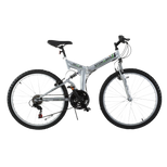 Stowabike 26- Folding Dual Suspension Mountain Bike 18 Speed