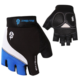 WOLFBIKE Non-Slip Gel Pad Gloves  Sportswear Bike Bicycle Cycling